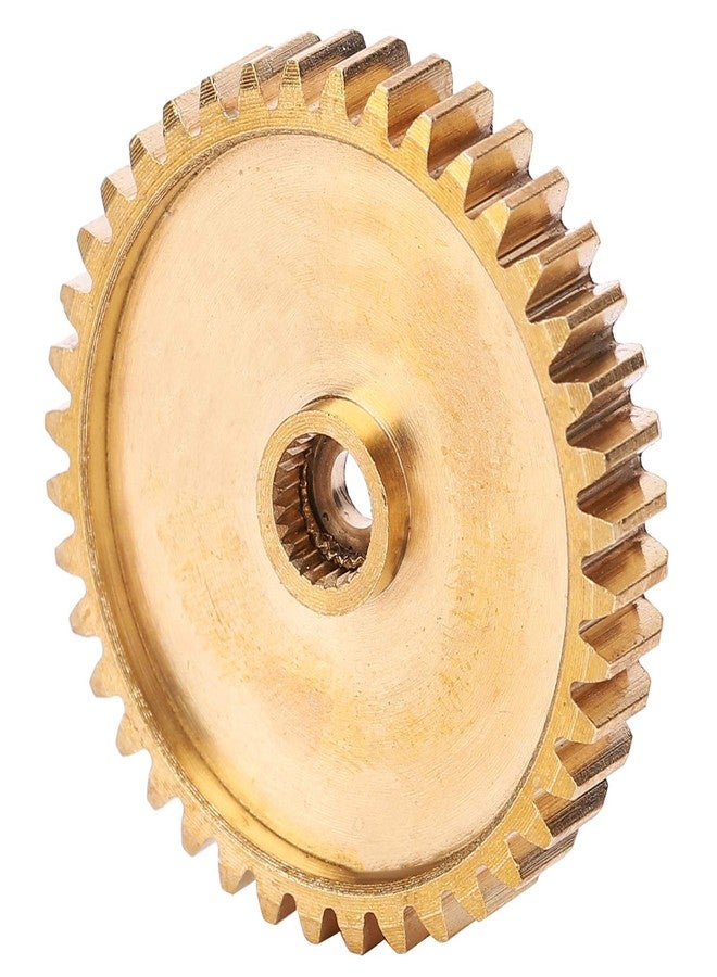 EVTSCAN Spur Gear Brass, 40 Tooth, for Servo 25 Tooth Spline 0.8 Mod Industrial Robot Part, 4305‑0025‑0040,Optimized Gear Train,2:1 Ratio - Image 3
